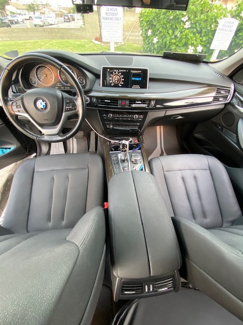 LAX Black Cars - BMW X5 Interior